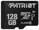 Флеш карта microSDHC 128GB Class10 Patriot  (PSF128GMCSDXC10)  LX MICRO SDHC with adaptor