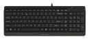 Клавиатура + мышь A4Tech Fstyler F1512 клав:черный мышь:черный USB2