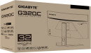 Монитор 31.5" GigaByte G32QC A черный VA 2560x1440 350 cd/m^2 1 ms HDMI DisplayPort USB 20VM0-GG32QCABA-1EUR6