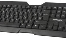 Клавиатура беспроводная SONNEN KB-5156, USB, 104 клавиши, 2,4 Ghz, черная, 5126543