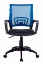 Кресло Бюрократ CH-695NLT синий TW-05 сиденье черный TW-11 сетка/ткань крестовина пластик2