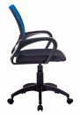 Кресло Бюрократ CH-695NLT синий TW-05 сиденье черный TW-11 сетка/ткань крестовина пластик3