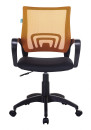 Кресло Бюрократ CH-695NLT оранжевый TW-38-3 сиденье черный TW-11 сетка/ткань крестовина пластик2