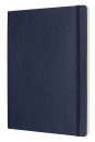Блокнот Moleskine CLASSIC SOFT QP621B20 XLarge 190х250мм 192стр. линейка мягкая обложка синий сапфир2