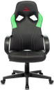 Кресло для геймеров Zombie RUNNER чёрный зеленый2