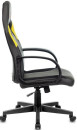 Кресло для геймеров Zombie RUNNER черный с желтым3