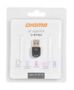 Адаптер USB Digma D-BT502 Bluetooth 5.0+EDR class 1.5 20м черный2