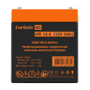 Exegate EP211732RUS Аккумуляторная батарея HR 12-5 (12V 5Ah 1221W, клеммы F2)2