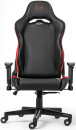 Кресло для геймеров Warp Sg чёрный с красным2
