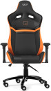 Кресло для геймеров Warp Gr черный/оранжевый2