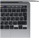 Ноутбук Apple MacBook Pro 13.3" 2560x1600 Apple -M1 256 Gb 8Gb Bluetooth 5.0 WiFi (802.11 b/g/n/ac/ax) Apple M1 серый macOS MYD82RU/A3