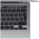 Ноутбук Apple MacBook Pro 13 Late 2020 13.3" 2560x1600 Apple -M1 SSD 512 Gb 16Gb Bluetooth 5.0 WiFi (802.11 b/g/n/ac/ax) Apple M1 (8-core) серый macOS Z11C0002Z, Z11C/33
