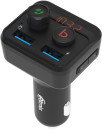 Автомобильный FM-модулятор Ritmix FMT-B100 черный MicroSD BT USB (80000554)4