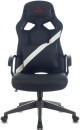 Кресло для геймеров Zombie DRIVER черный/белый2