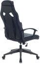 Кресло для геймеров Zombie DRIVER чёрный с голубым3