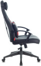 Кресло для геймеров Zombie DRIVER чёрный с красным3