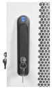 ЦМО Шкаф телекоммуникационный напольный 42U (600 х 1000) дверь перфорированная 2 шт., цвет чёрный(ШТК-М-42.6.10-44АА-9005)7
