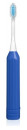 Hapica Minus-ion ионная звуковая электрическая зубная щетка с щетинками одинаковой длины. Синяя.2