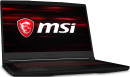 Ноутбук MSI GF63 Thin 10UC-422XRU 15.6" 1920x1080 Intel Core i7-10750H SSD 512 Gb 8Gb Bluetooth 5.1 WiFi (802.11 b/g/n/ac/ax) nVidia GeForce RTX 3050 4096 Мб черный DOS 9S7-16R512-4222