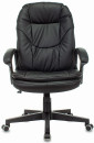 Кресло руководителя Бюрократ CH-868N чёрный Leather Venge2