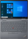 Ультрабук Lenovo ThinkPad X1 Yoga Gen6 14" 1920x1080 Intel Core i5-1135G7 SSD 256 Gb 8Gb WiFi (802.11 b/g/n/ac/ax) Bluetooth 5.2 Intel Iris Xe Graphics серый Windows 10 Professional 20XY0032RT10