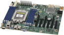 Плата материнская SuperMicro MB Single AMD EPYC™ 7000-Series/Up to 1TB Registered ECC/3 PCI-E 3.0/8 SATA 3.0/Dual Gigabit Ethernet LAN/IPMI2