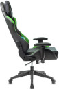 Кресло для геймеров Zombie VIKING 5 AERO чёрно-салатовый5