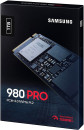 Твердотельный накопитель SSD M.2 1 Tb Samsung 980 PRO Read 7000Mb/s Write 5000Mb/s 3D NAND TLC MZ-V8P1T0BW4