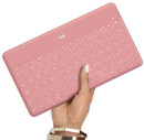 Клавиатура Logitech Keys-To-Go механическая розовый USB беспроводная BT Multimedia for gamer 920-0101224