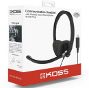 Наушники с микрофоном Koss CS300-USB черный 2.4м накладные USB оголовье (80000865)3