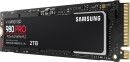 Твердотельный накопитель SSD M.2 2 Tb Samsung 980 PRO Series Read 7000Mb/s Write 5000Mb/s 3D NAND TLC MZ-V8P2T0BW3