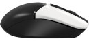 Мышь A4Tech Fstyler FG12S Panda белый/черный оптическая (1200dpi) silent беспроводная USB (3but)2
