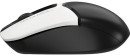 Мышь A4Tech Fstyler FG12S Panda белый/черный оптическая (1200dpi) silent беспроводная USB (3but)3