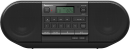 Аудиомагнитола Panasonic RX-D550GS-K черный 20Вт/CD/CDRW/MP3/FM(dig)/USB2