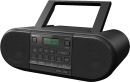 Аудиомагнитола Panasonic RX-D550GS-K черный 20Вт/CD/CDRW/MP3/FM(dig)/USB3