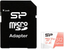Флеш карта microSD 512GB Silicon Power Superior A1 microSDXC Class 10 UHS-I U3 100/80 Mb/s (SD адаптер)2