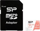 Карта памяти microSDXC 64Gb Silicon Power Superior SP064GBSTXDV3V20SP2