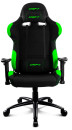 Кресло для геймеров Drift DR100 Fabric чёрный зеленый DR100BG2