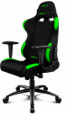 Кресло для геймеров Drift DR100 Fabric чёрный зеленый DR100BG3