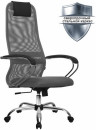 Кресло офисное Метта "SU-B-8" серый3