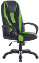 Кресло для геймеров BRABIX "Rapid GM-102" чёрный зеленый3