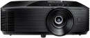 Optoma H185X Home Entertainment /Cinema (DLP,WXGA 1280x800, 3700Lm, 28000:1, HDMI, VGA, Composite video, Audio-in 3.5mm, VGA-OUT, Audio-Out 3.5mm, 1x10W speaker, 3D Ready, lamp 6000hrs, Black, 3.03kg)