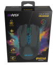 Игровая мышь HIPER DRAKKAR чёрная (USB, 8 кнопок, 10000 dpi, PMW3327, RGB подсветка, регулировка веса)5