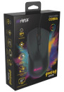 Игровая мышь HIPER COBRA чёрная (USB, 6 кнопок, 5000 dpi, Sunplus A6651B, RGB подсветка)6