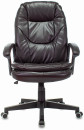 Кресло руководителя Бюрократ CH-868N темно-коричневый2