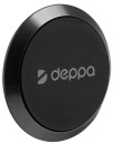 Deppa Автомобильный держатель Mage Flat для смартфонов, магнитный, серый.2