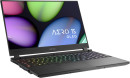Ноутбук GigaByte Aero 15 OLED KD 15.6" 3840x2160 Intel Core i7-11800H SSD 1024 Gb 16Gb WiFi (802.11 b/g/n/ac/ax) Bluetooth 5.2 nVidia GeForce RTX 3060 Max-Q 6144 Мб черный Windows 10 Professional KD-72RU624SP3