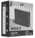 Внешний жесткий диск 3.5" 6 Tb USB 3.2 Gen1 Silicon Power Stream S07 [SP060TBEHDS07C3K] черный5