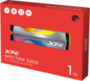 Твердотельный накопитель SSD M.2 1 Tb ADATA XPG Spectrix S20G Read 2500Mb/s Write 1800Mb/s 3D NAND TLC4
