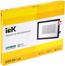 Iek LPDO601-200-40-K02 Прожектор LED СДО 06-200 светодиодный черный IP65 4000К2